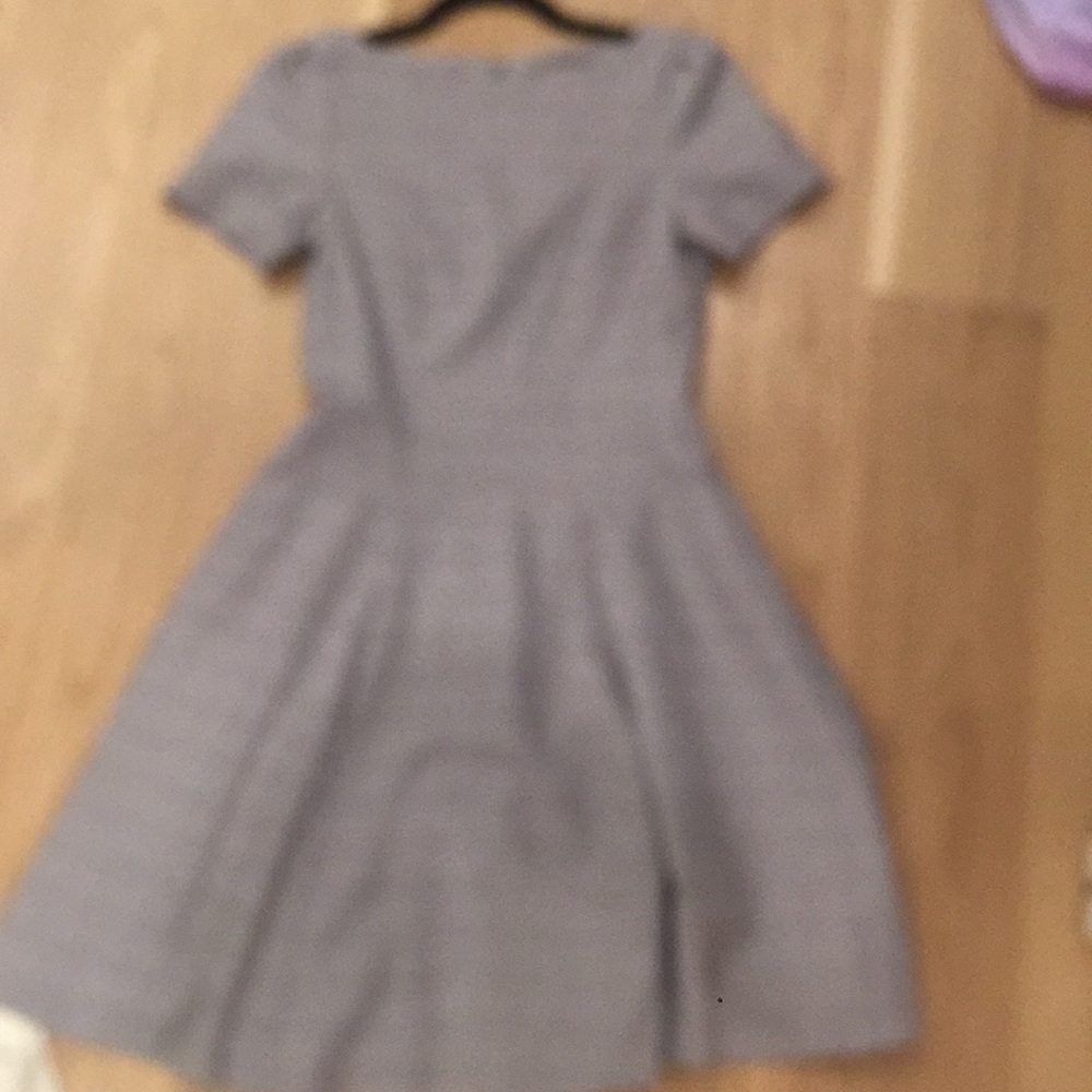 Plaid pleated dress